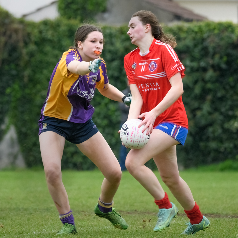 Ladies Football Under 16 League Division 1  Kilmacud Crokes Versus Clontarf