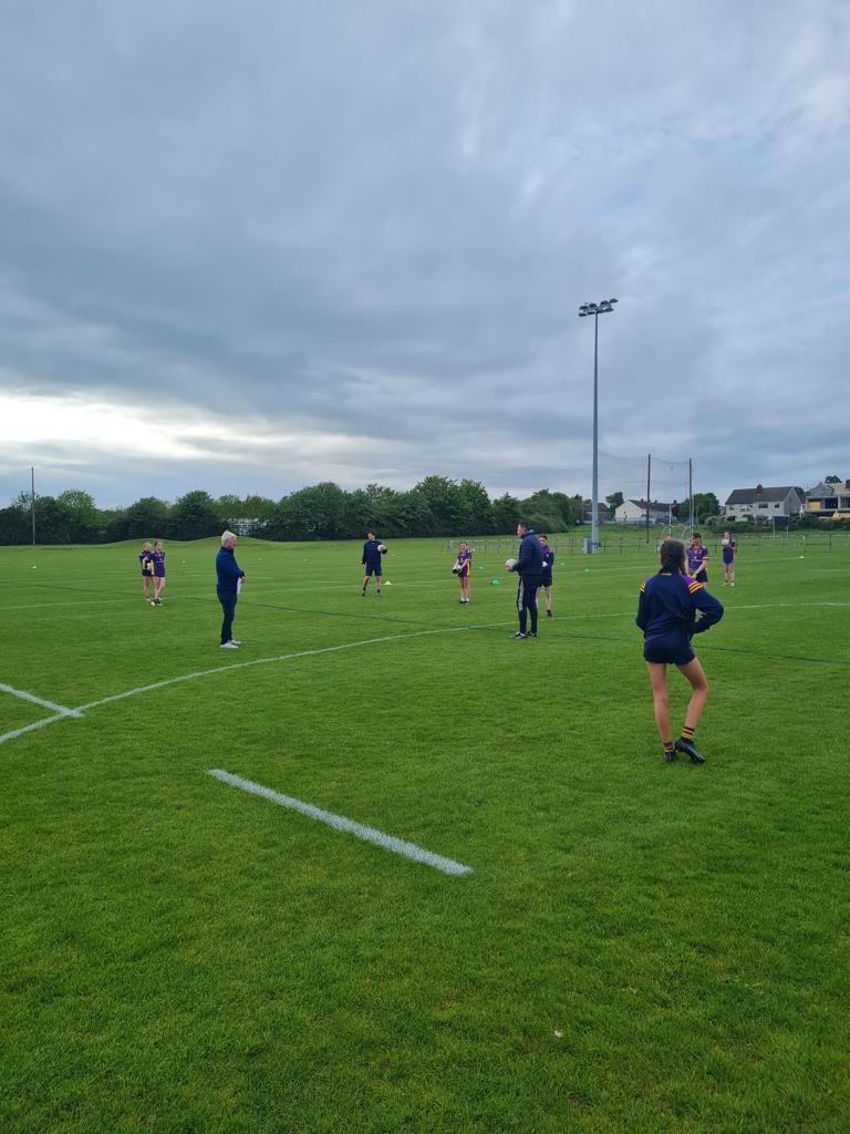 2007 (u15) ladies football team National Feile preparations