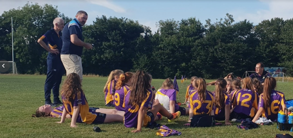 Spotlight on the Minor B Ladies Football Team 2022