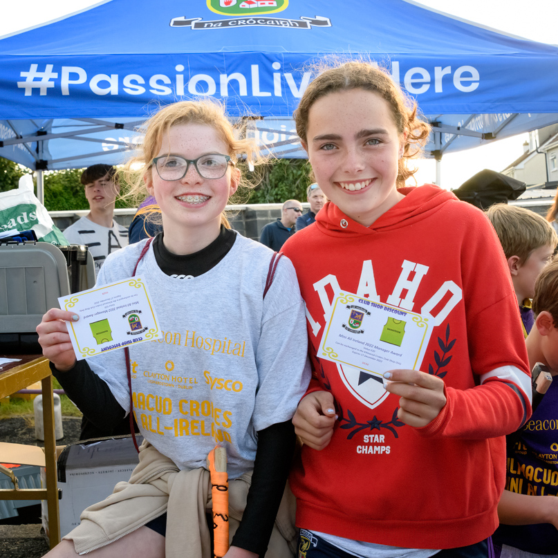 Photo's from the Finals Night of the First Week of the Mini All Irelands 2022 ( Hurling )