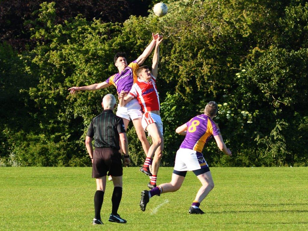 Go Ahead Adult Football League Division Four   Kilmacud Crokes Versus Cuala