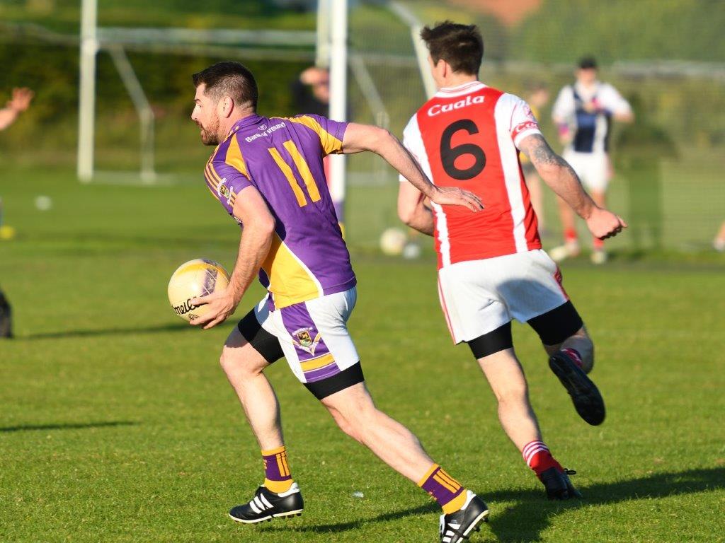 Go Ahead Adult Football League Division Four   Kilmacud Crokes Versus Cuala