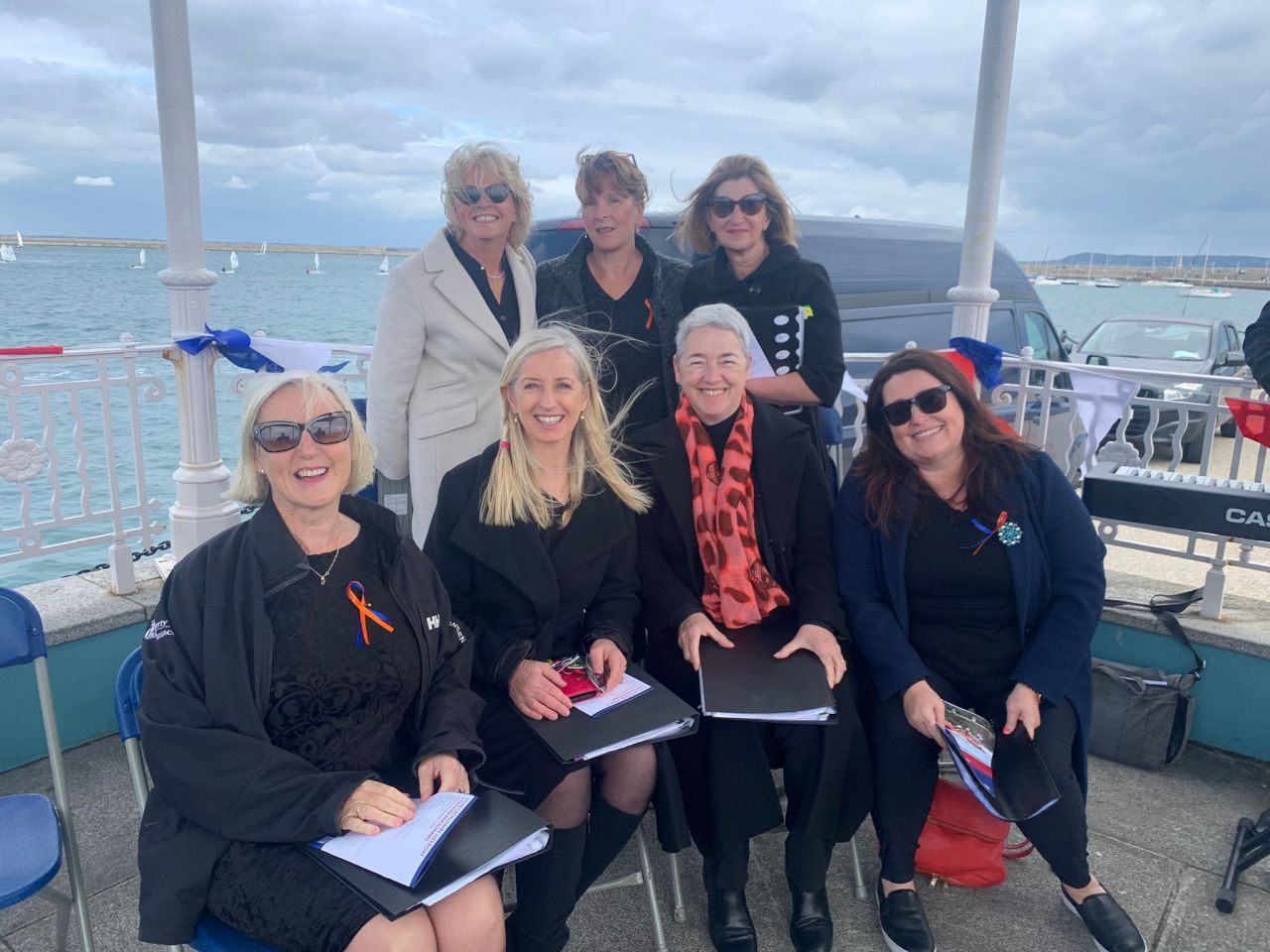 KIlmacud CRokes Choir Sing At RNLI Naming Ceremony in  Dún Laoghaire