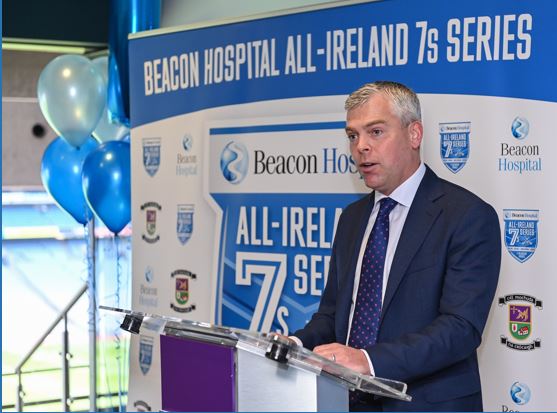 Beacon Hospital becomes title sponsor of the All-Ireland 7’s Series - Launch in Croke Park Monday June 27th