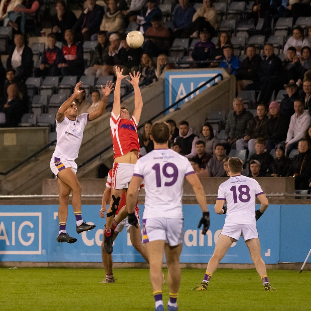 Go Ahead Senior 1 Club Football Championship  Qtr Final Kilmacud Crokes versus  Cuala 