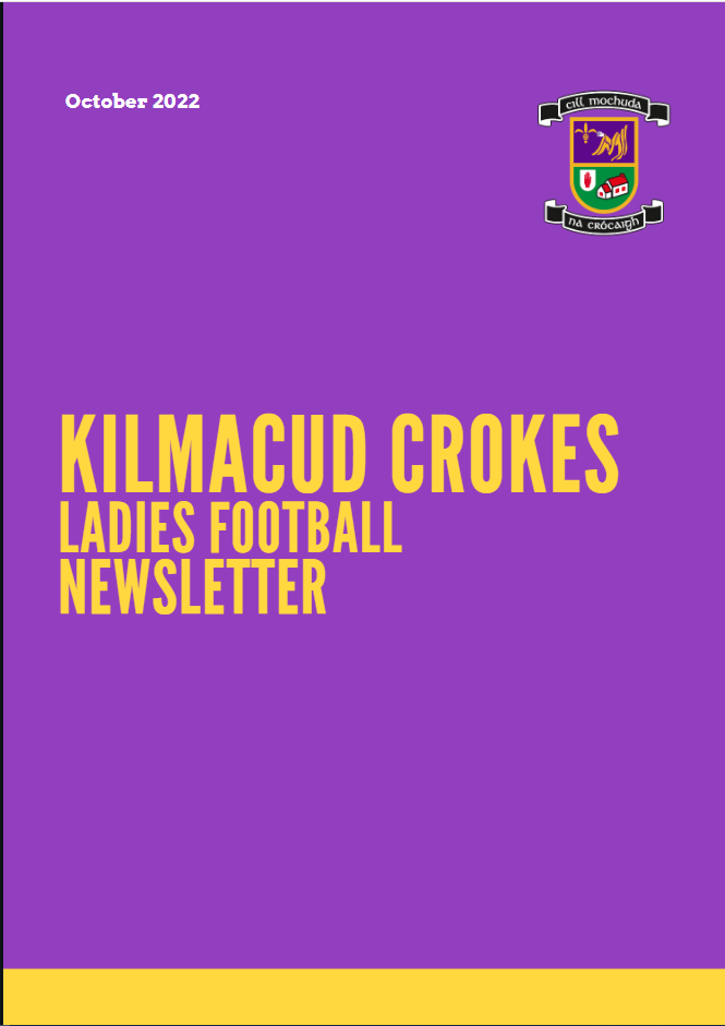 Kilmacud Crokes Ladies Football October Newsletter now live! 