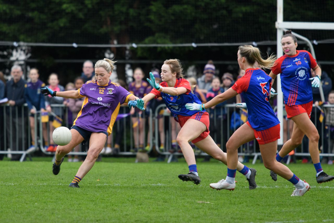 Kilmacud Crokes Senior Ladies Footballers Overcome Dunboyne in Leinster Quarter Final 