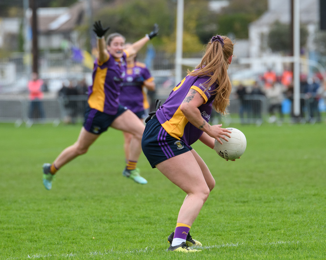 Kilmacud Crokes Senior Ladies Footballers Overcome Dunboyne in Leinster Quarter Final 