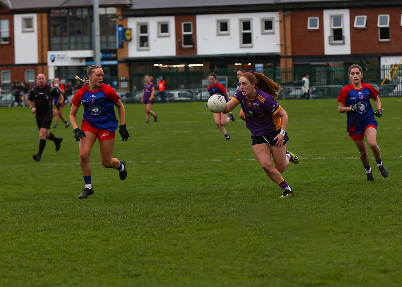 Kilmacud Crokes Senior Ladies Footballers Overcome Dunboyne in Leinster Quarter Final 