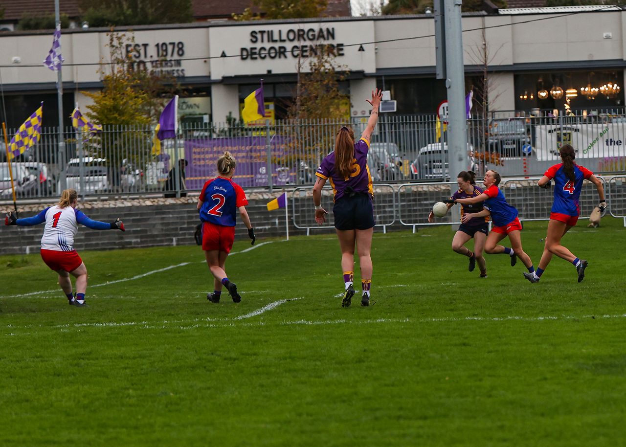 Kilmacud Crokes Senior Ladies Footballers Overcome Dunboyne in Leinster Quarter Final 