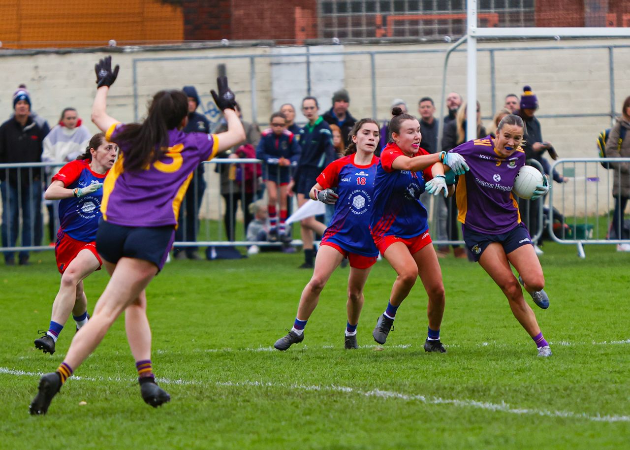 Kilmacud Crokes Senior Ladies Footballers Overcome Dunboyne in Leinster Quarter Final 