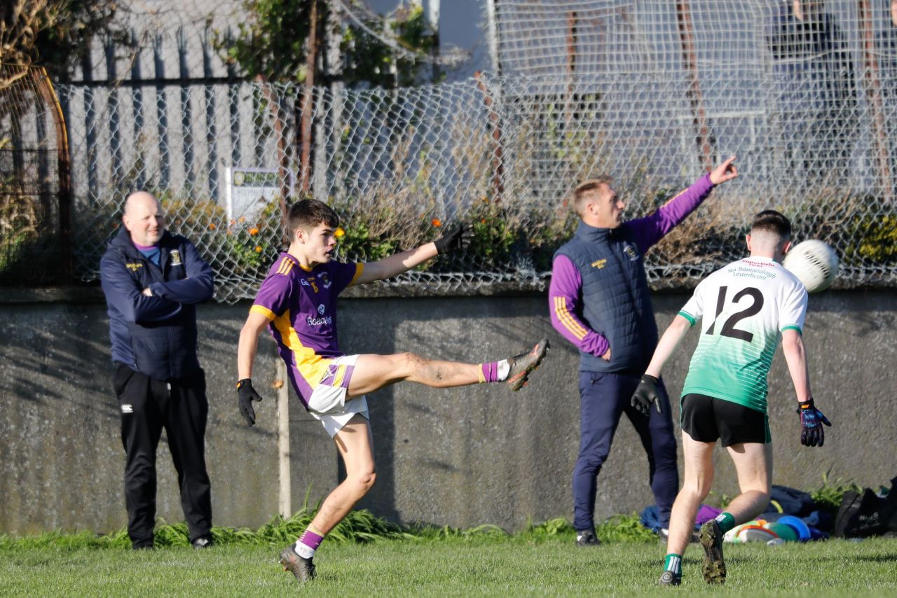 Kilmacud Crokes Minor Footballers Overcome Lucan to win Minor Football Championship 