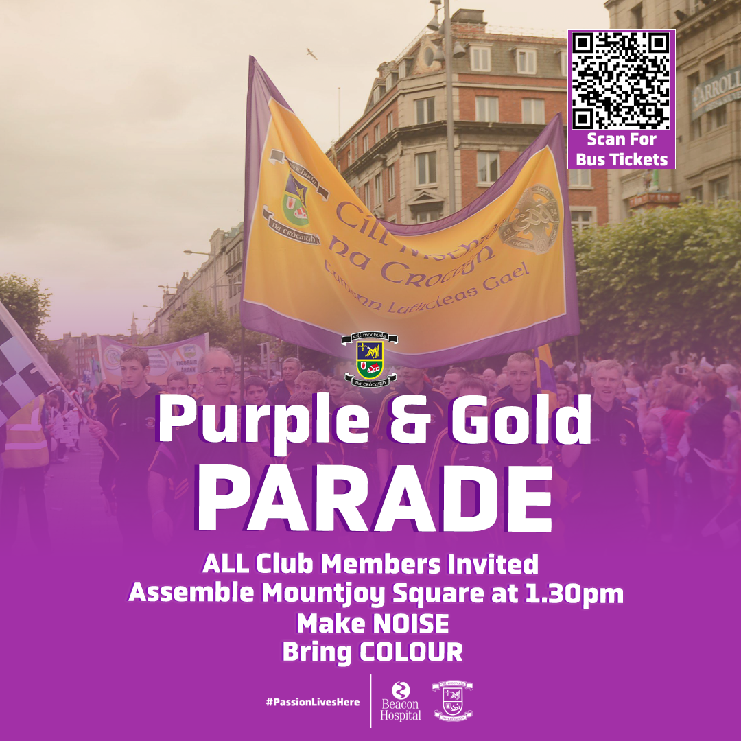 Lets Make Some Noise - Purple and Gold Parade