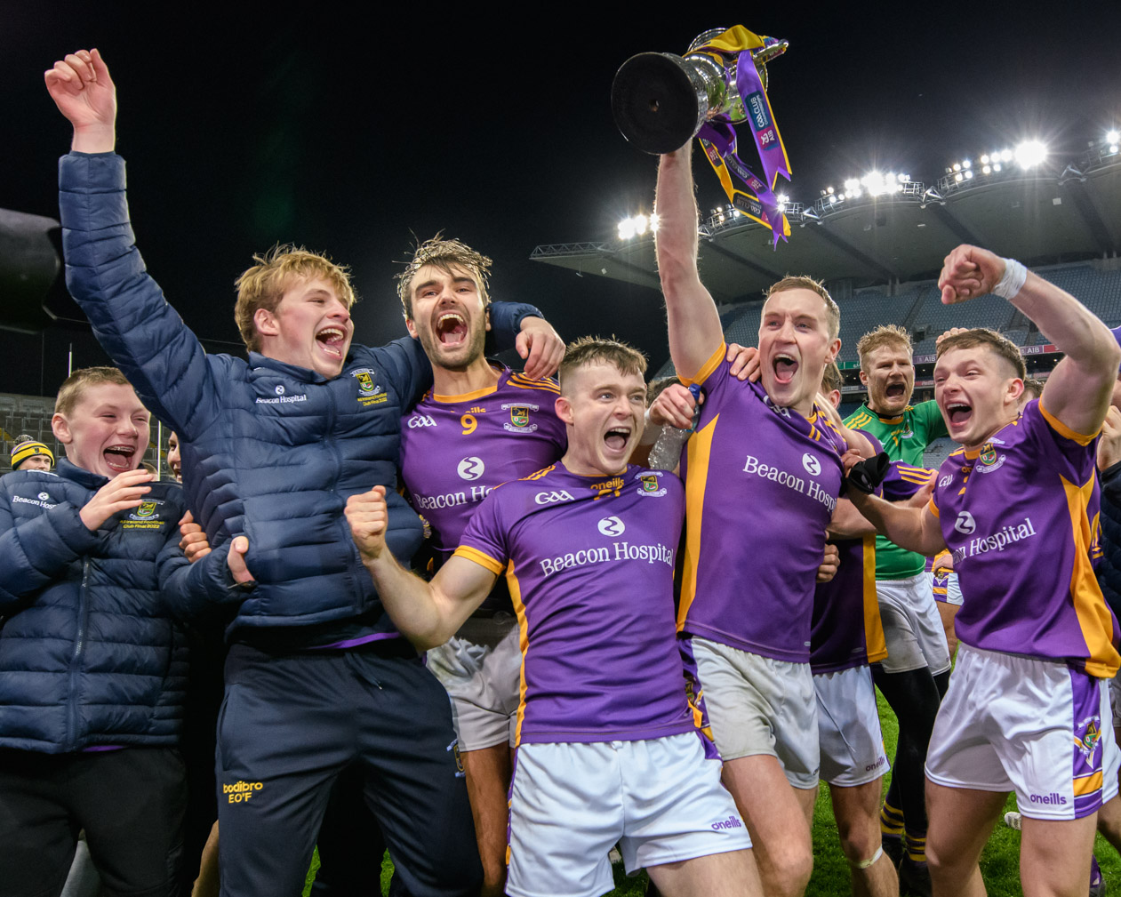 Kilmacud Crokes Senior Footballers Crowned Back to Back Leinster Champions 