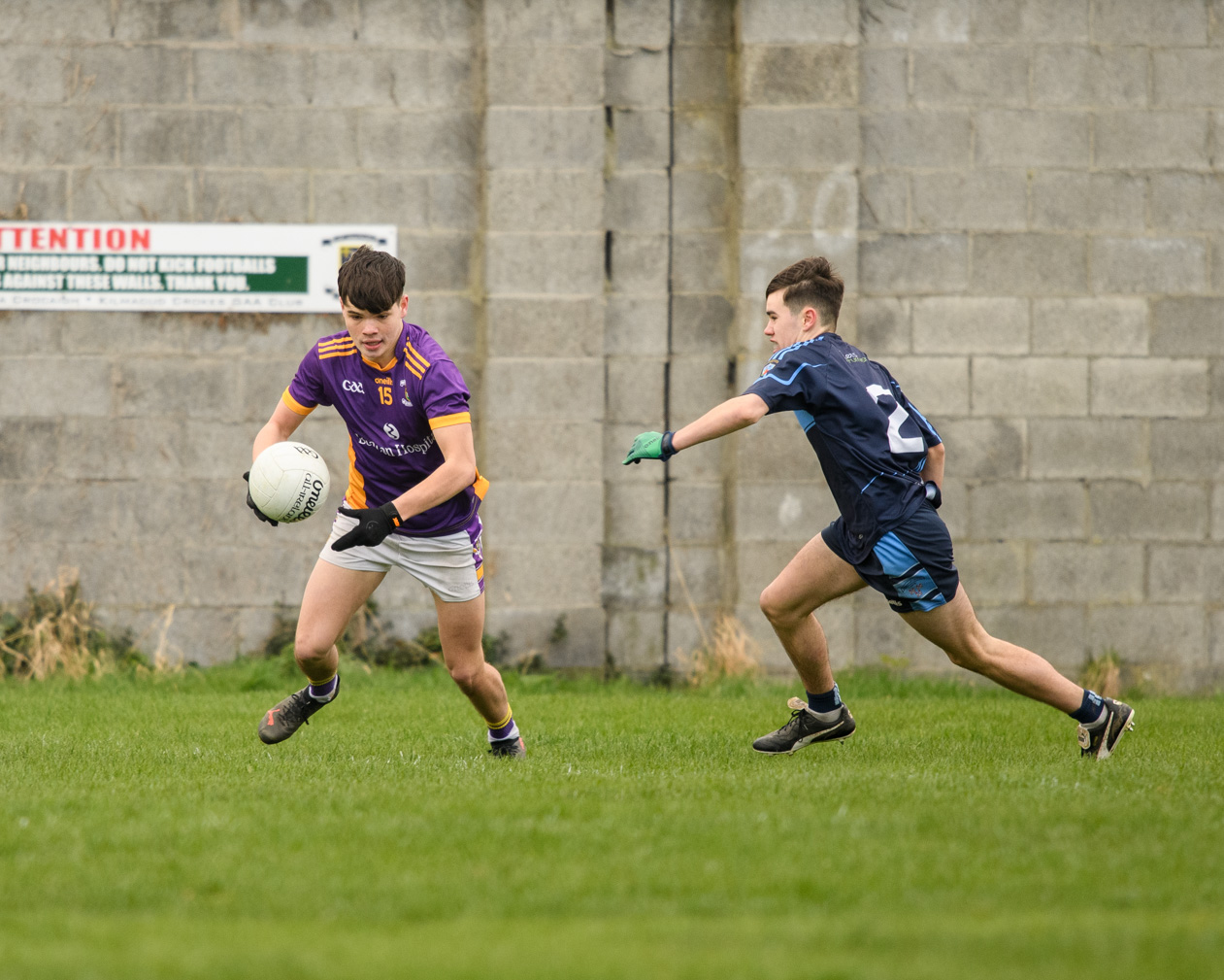  Minor Football League Division One  Kilmacud Crokes Versus St Judes  