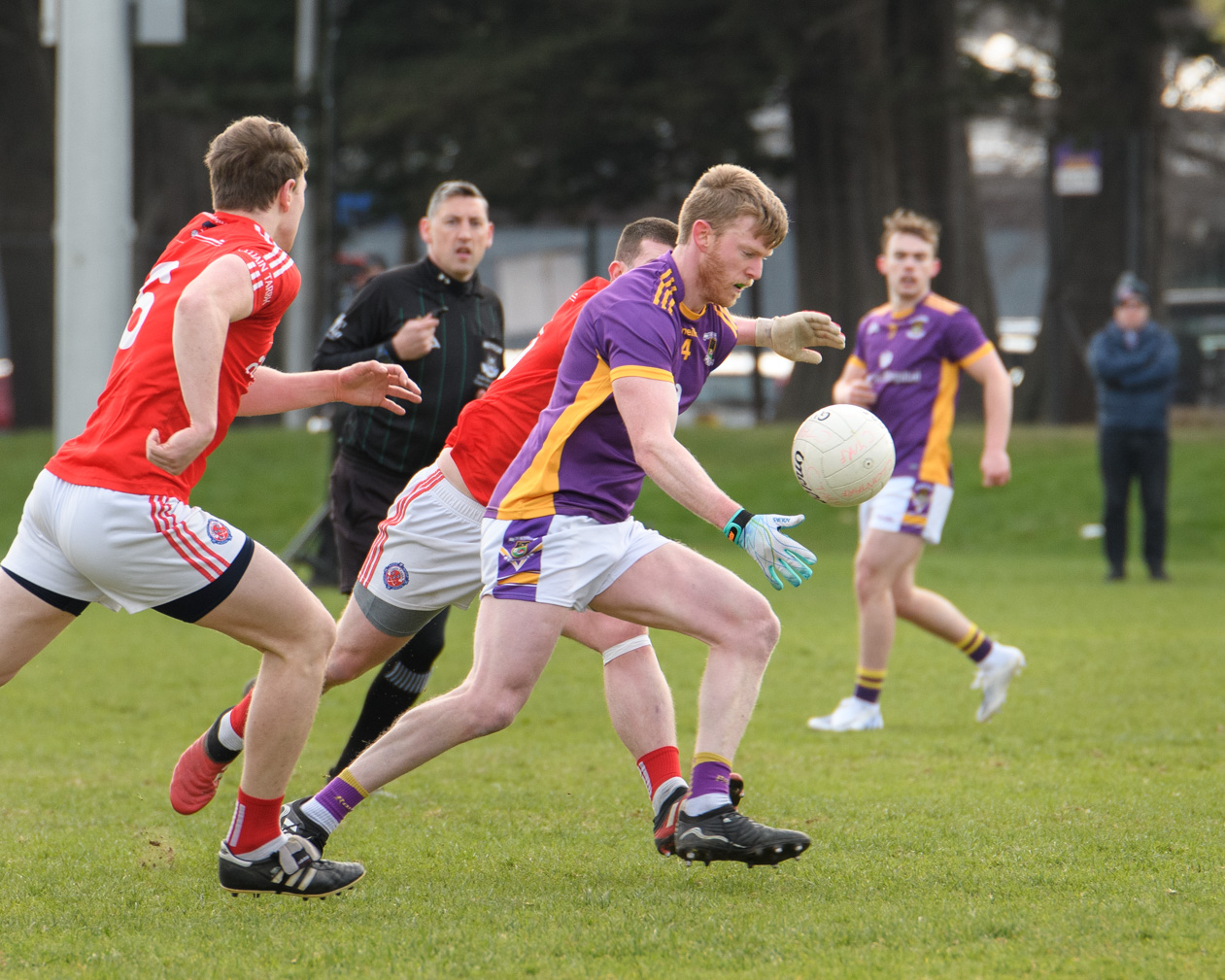 Go Ahead Adult Football League Division One  Kilmacud Crokes Versus Clontarf 