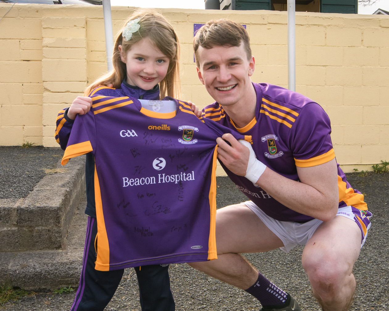 Prize Giving to our Winners of Best Dressed Crokes Fans during All Ireland Football Championship Run 