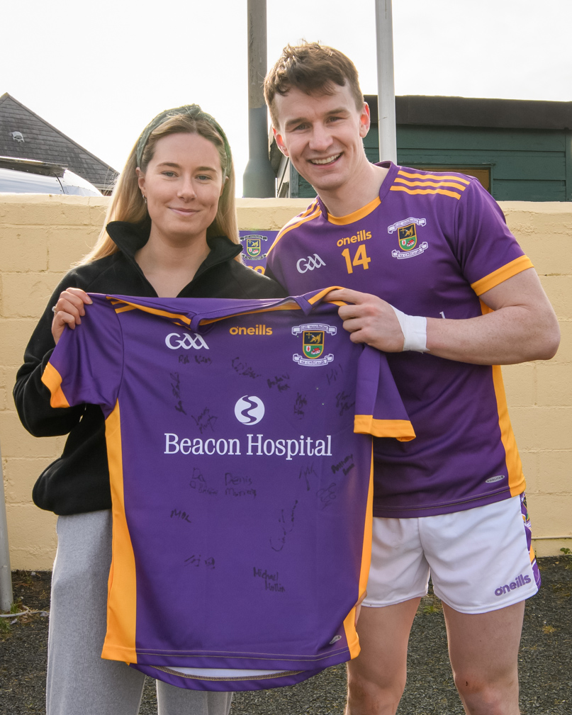 Prize Giving to our Winners of Best Dressed Crokes Fans during All Ireland Football Championship Run 