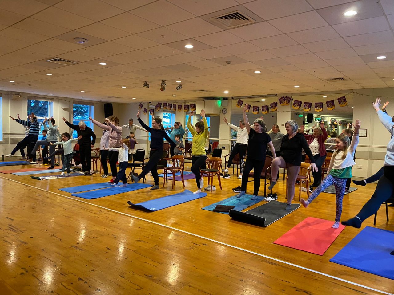 Parents and Grandparents Pilates! 