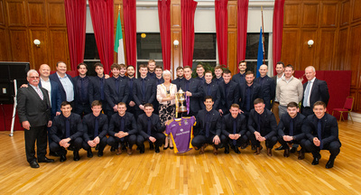 Our All Ireland Club Senior Football Champions Recognised with a DLR Council Civic Reception