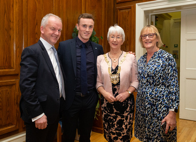 Our All Ireland Club Senior Football Champions Recognised with a DLR Council Civic Reception