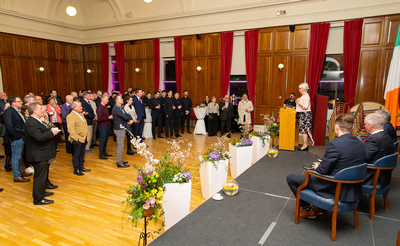 Our All Ireland Club Senior Football Champions Recognised with a DLR Council Civic Reception