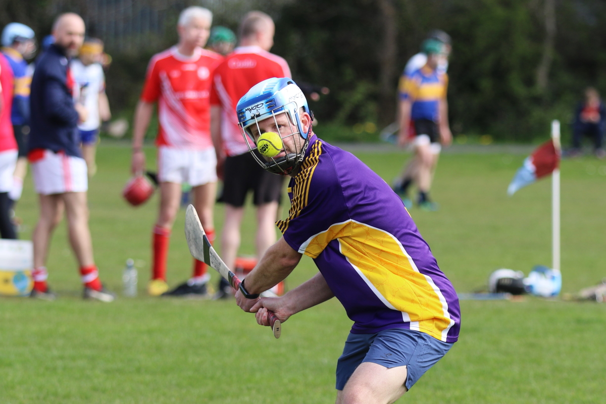 Social Hurlers compete the Naomh Olafs Easter Blizt