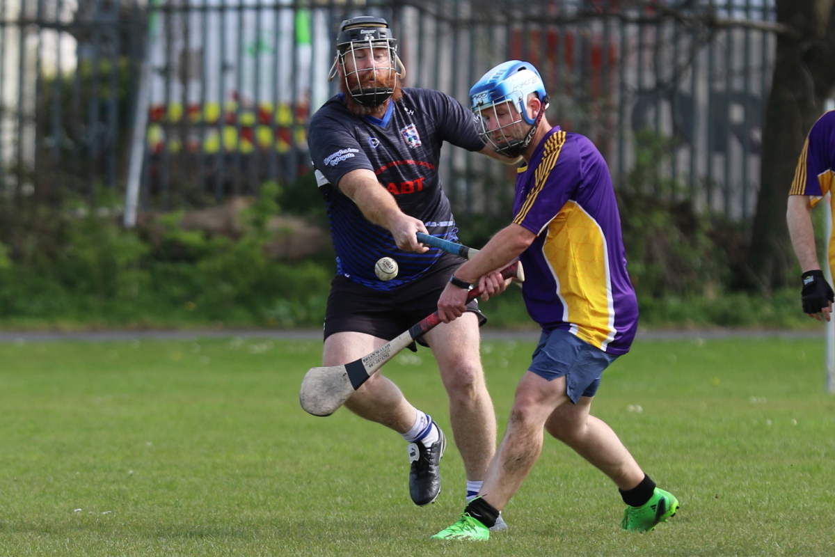 Social Hurlers compete the Naomh Olafs Easter Blizt