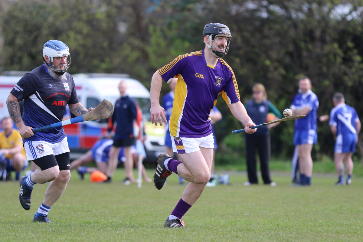 Social Hurlers compete the Naomh Olafs Easter Blizt