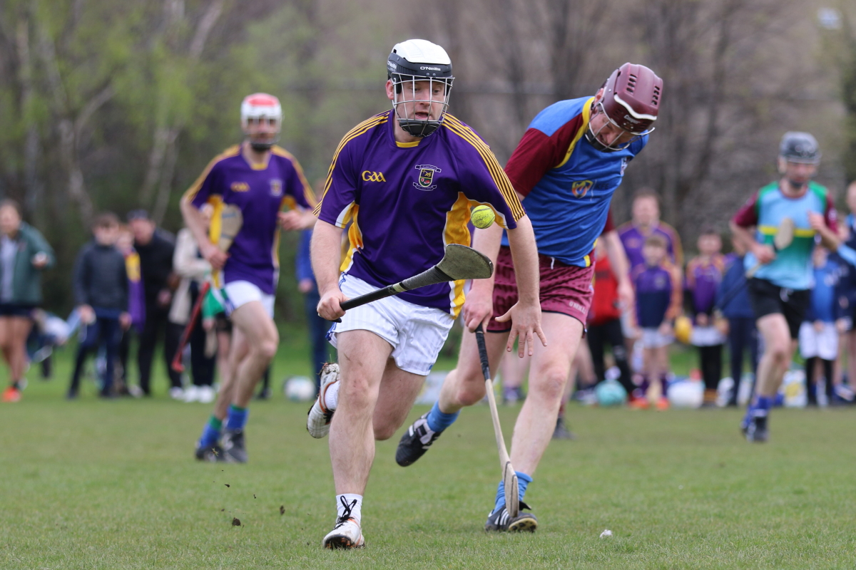 Social Hurlers compete the Naomh Olafs Easter Blizt