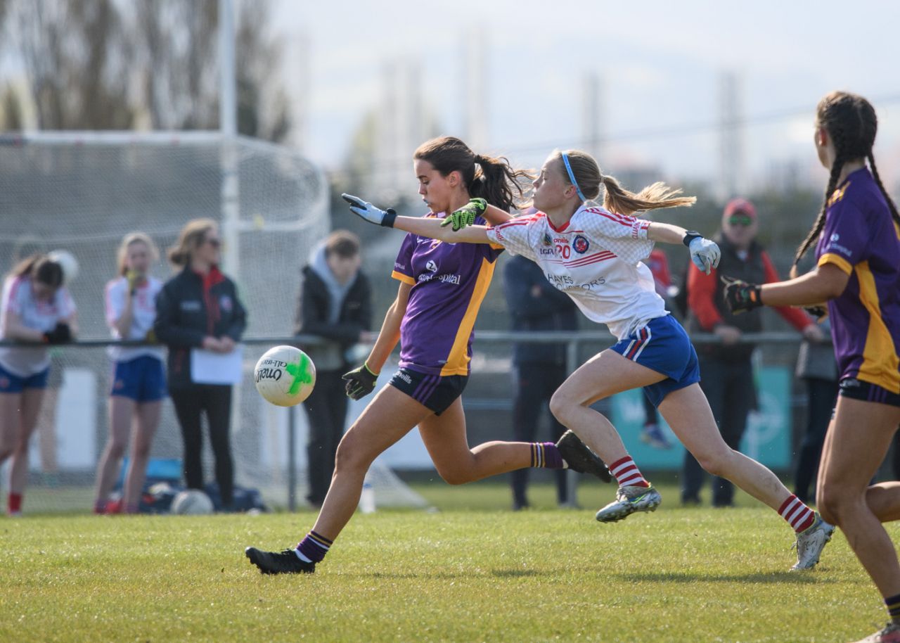 Ladies Football DLGFA Feile Division 1 Group B   Kilmacud Crokes Versus Clontarf  A