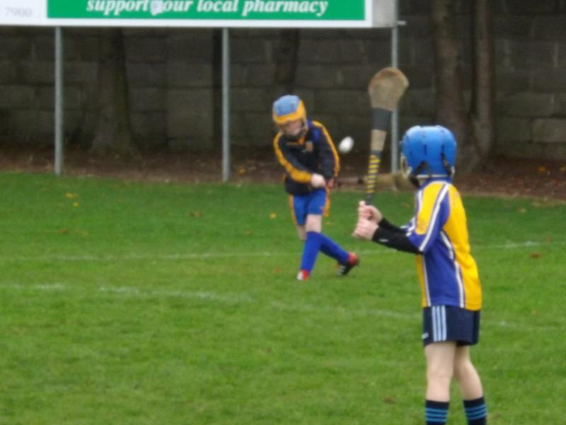 U8FestivalHurling2012 - Na Fianna shot on goal