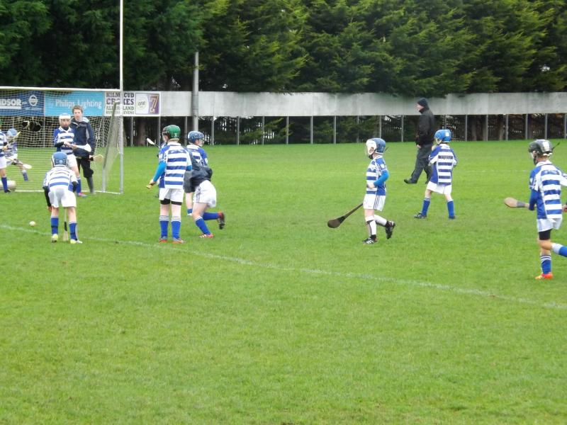 U8FestivalHurling2012 - Naas Warming Up