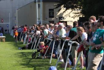 Crowds at 2012 One Direct Kilmacud Crokes All Ireland Hurling Sevens 