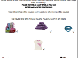 Kilmacud Crokes Textile Recycling & Crokes Exchange  Friday 11th & Saturday 12th May