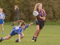 Kilmacud Crokes Under 13 Ladies Football Cup Final versus Ballyboden
