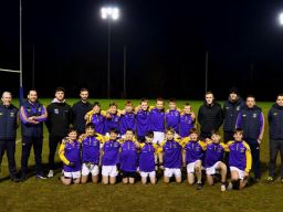 Immedis Presentation of Training Tops to U13 Footballers