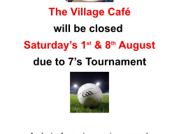 cafe closed