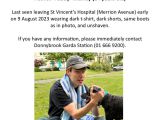 Missing Poster - Patrick Murray