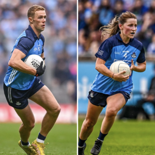 KIlmacud Crokes players on the Dublin Team