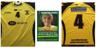 Important Information for The Gerry Collins Memorial Football Tournament 2016