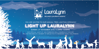 Light Up Laura Lynn  Sunday November 27th  4:30 - 6pm