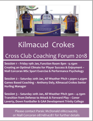 Cross Club Coaching Forum 2018