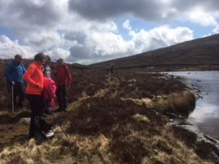 Hikers conquer Tonelagee