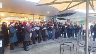 Kilmacud Crokes Choir  Supporting The Hospice  Dece 8th Stillorgan Shopping Center