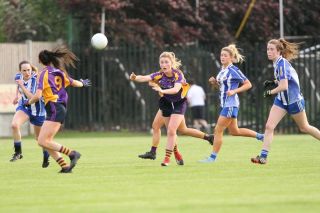 Ladies Senior Football Team top table in Championship