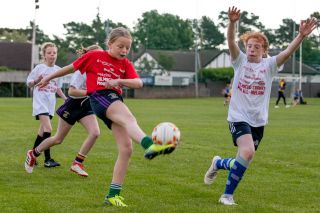 Photo's from the Camogie / Ladies Football BOI Mini all Irelands