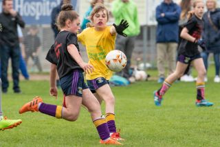 Photo's from the Camogie / Ladies Football BOI Mini all Irelands