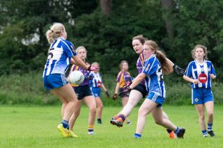 KCC Junior team ve Ballyboden C in the Adult League Cup Division 5.