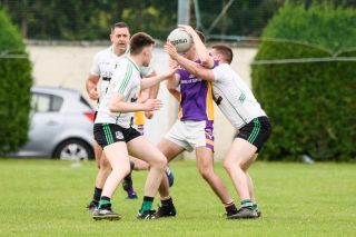 Go Ahead Adult Football League Division Ten South  Kilmacud Crokes Versus Lucan Sarsfields